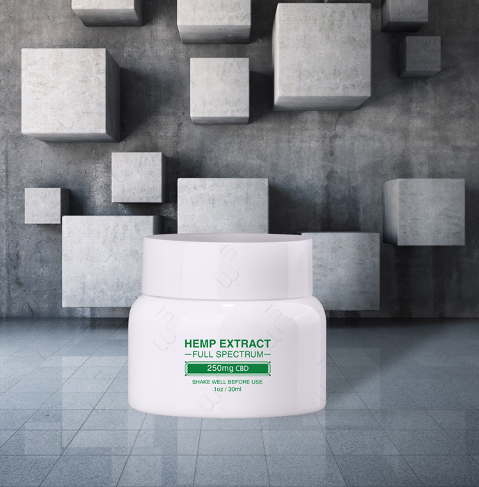 砡润50g GHA0082BHA 膏霜 白瓷瓶