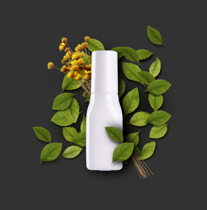 草本40ml GHA0172BHA 精华原液 白瓷瓶