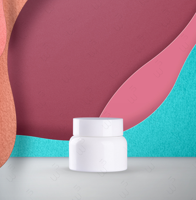 原牧50g GHA0092BHA 膏霜 白瓷瓶