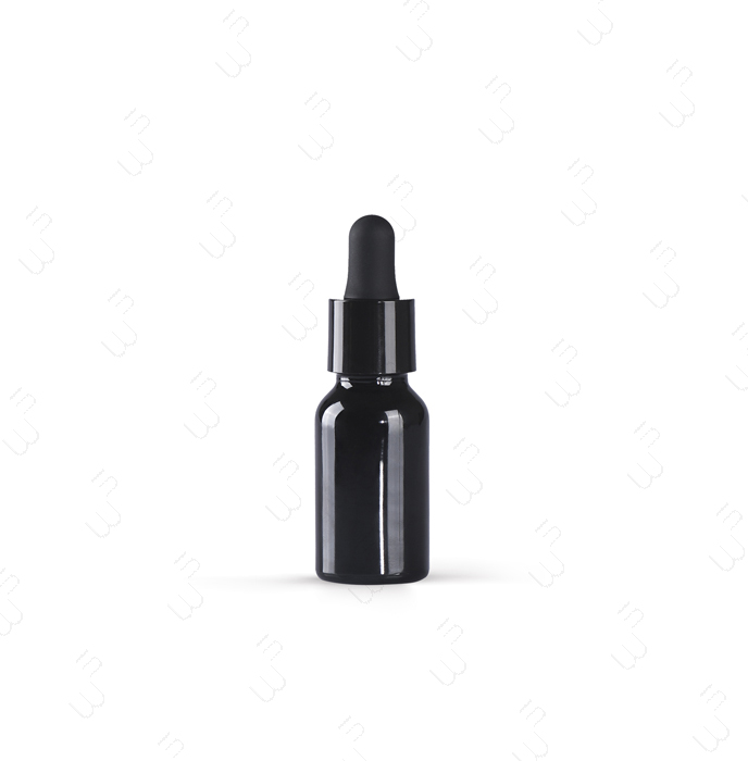 精油15ml YBB0061BHA 精华原液 黑瓷瓶