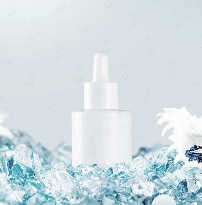 海蓝30ml GHA0232BHA 精华原液 白瓷瓶